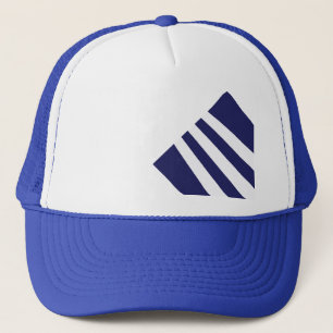 ~Blue Stripe~ BLUE STRIPE, CUSTOMIZE IT Trucker Hat