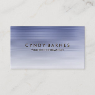 Blue Stripe Business Card