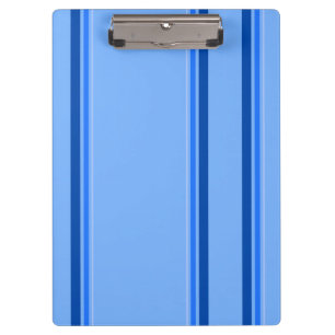 Blue Stripe Clipboard