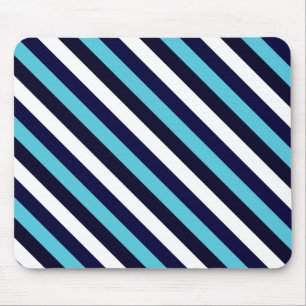 Blue Stripe Mouse Pad