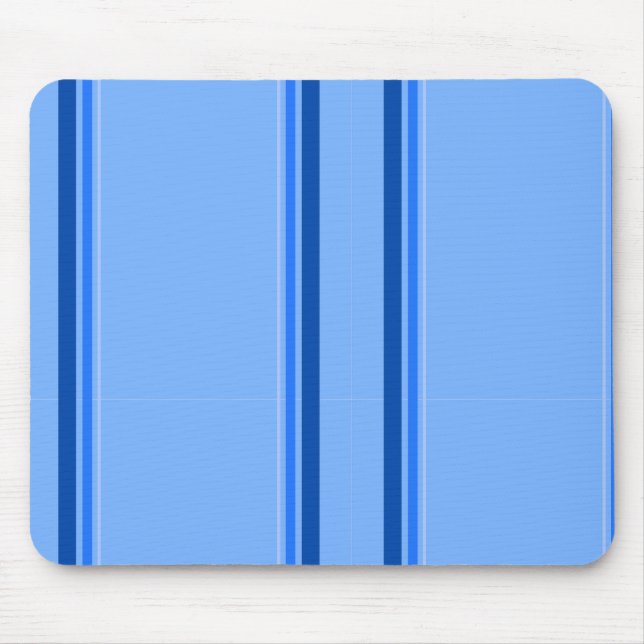 Blue Stripe Mousepad (Front)