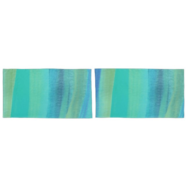 Blue Stripe Pillowcase (Back-Set)