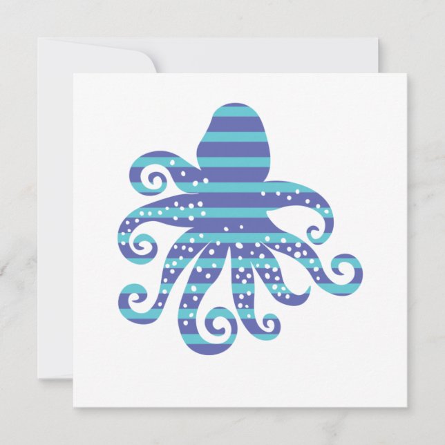 Blue Striped Octopus (Front)