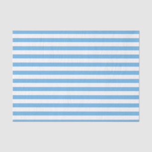 Blue Striped Tissue Paper