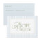 Blue Stripes Bridal Shower Enclosure Card