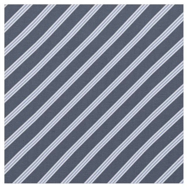 Blue Stripes Fabric (Close Up)