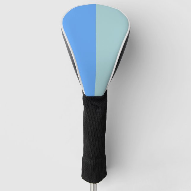 Blue Stripes Golf Head Cover (Front)
