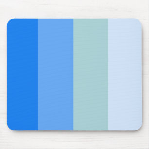 Blue Stripes Mouse Pad