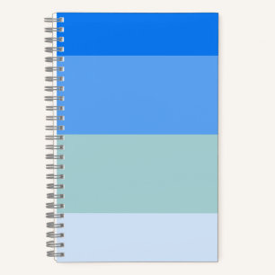 Blue Stripes Notebook