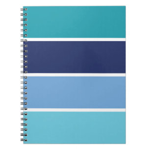 Blue Stripes Notebook