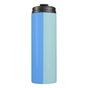 Blue Stripes Thermal Tumbler