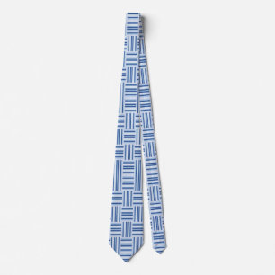 blue stripes tie