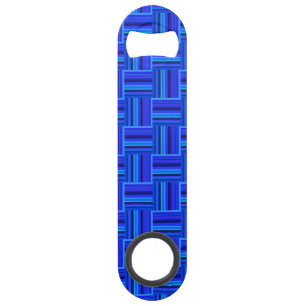 Blue stripes weave pattern