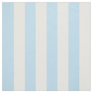 Blue Stripes, White Stripes, Striped Pattern Fabric