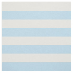Blue Stripes, White Stripes, Striped Pattern Fabric