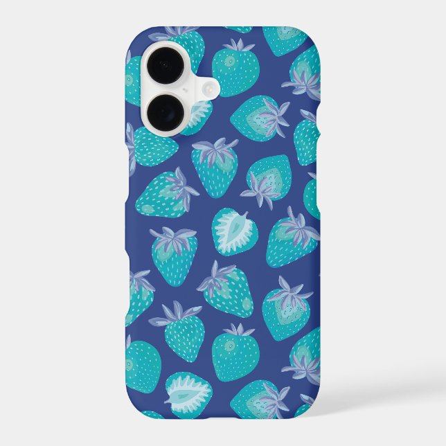 Blue Summer Strawberry pattern (Back)