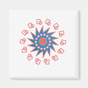 Blue Sun Magnet