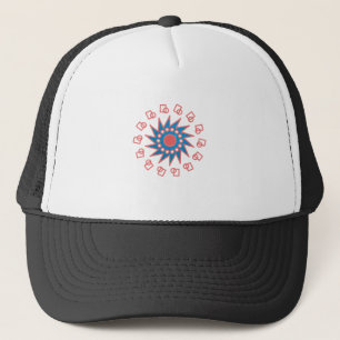 Blue Sun Trucker Hat