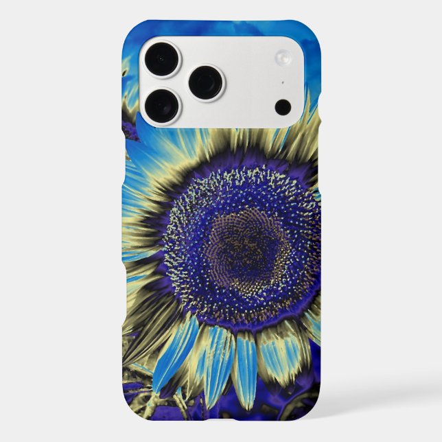 Blue Sunflower (Back)