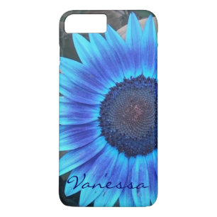 Blue Sunflower case *personalise*