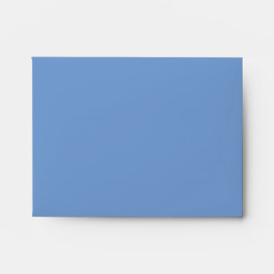 blue sunset and boat note card envelope