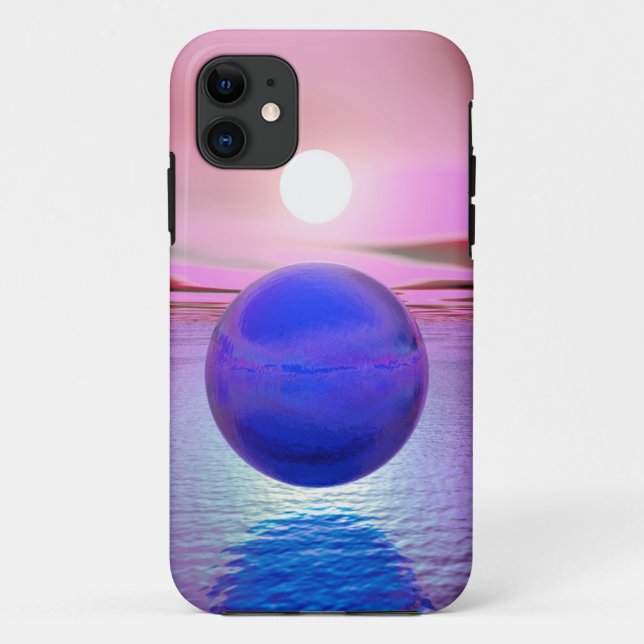 Blue Sunset Case-Mate iPhone Case (Back)