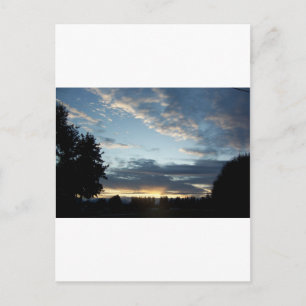 Blue Sunset Dreams Postcard