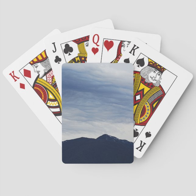 Blue Sunset Playing Cards (Back)