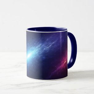 Blue Supernova Outer Space Nebula Astronomy Mug