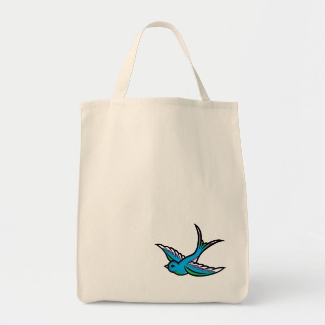 Blue Swallow Bag (Front)