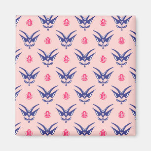 Blue Swallow & Pink Heart Magnet
