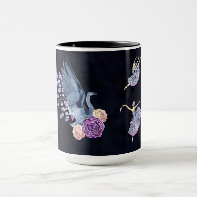 Blue Swan, Ballerina Mug (Center)