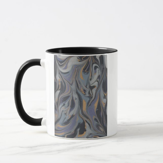 Blue Swirl Mug (Left)