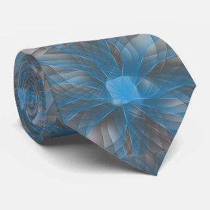Blue Swirl Necktie