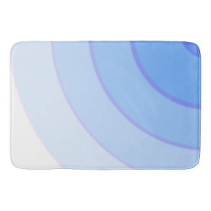 Blue Swirls  Bath Mat