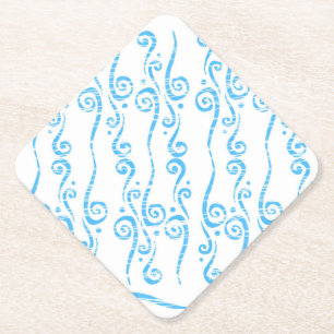 Blue Swirls Coaster