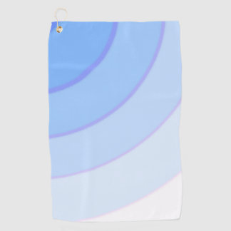 Blue Swirls Golf Towel