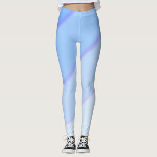 Blue Swirls Leggings