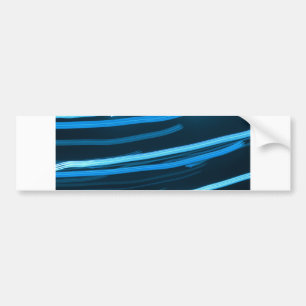blue swizzle bumper sticker