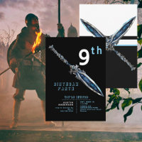 Blue Sword 9th Boy Birthday Party