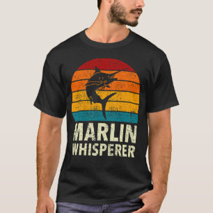 Blue Swordfish Marlin Whisperer Sport Sea Fishing  T-Shirt