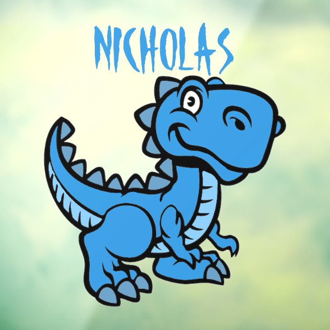 Blue T Rex Dinosaur (Sheet 3)