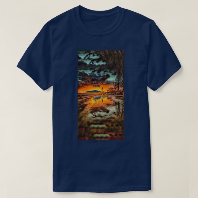 Blue t-shirt (Design Front)