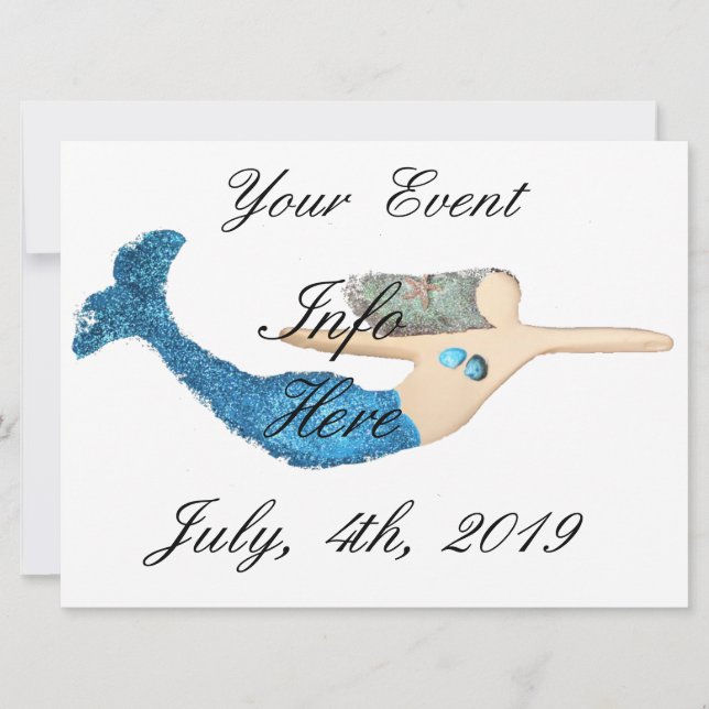 Blue-tail Mermaid Swimming Thunder_Cove (Front)