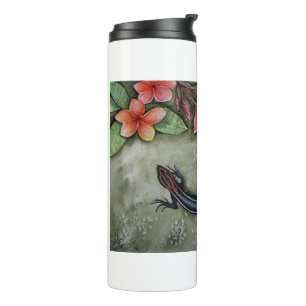 Blue-tailed racer skink thermal tumbler