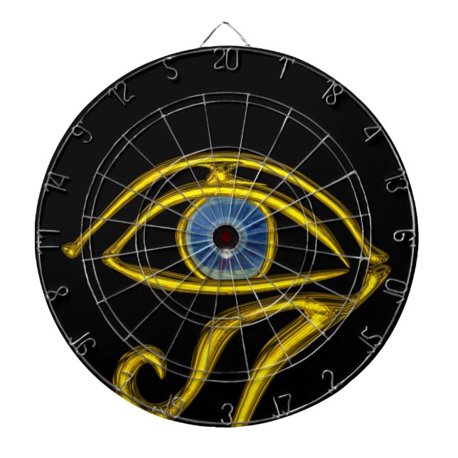 BLUE TALISMAN, Black Dartboard (Front)