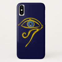 BLUE TALISMAN Gold Horus Eye