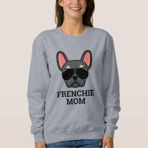 Blue Tan French Bulldog Frenchie Dog Mum Sweatshirt