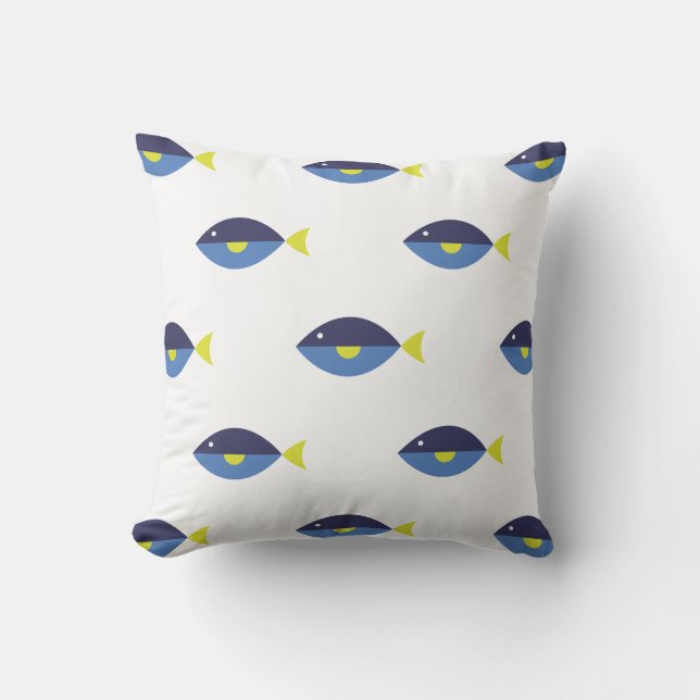 Blue Tang Cushion (Front)