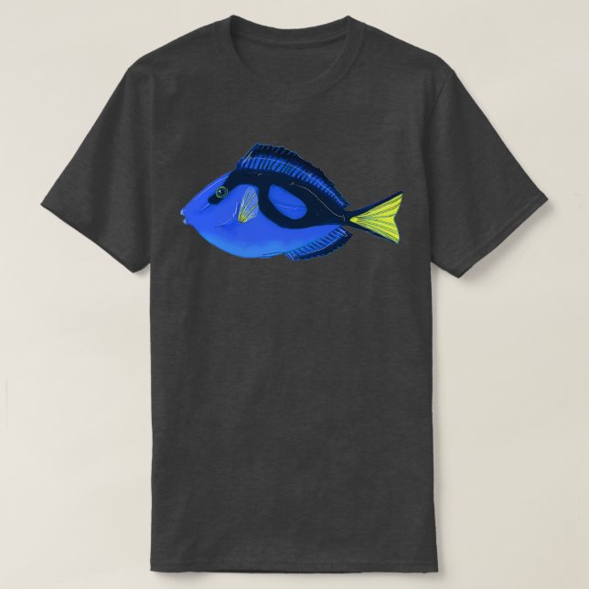 Blue Tang T-Shirt (Design Front)